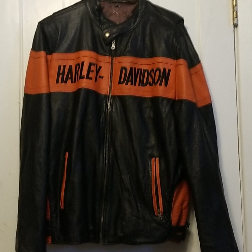 Men's Harley Leather jacket